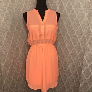 Rue21 Sleeveless Summer Dress Pink Medium